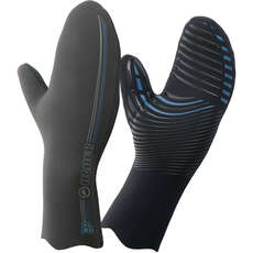 Alder Plasma 4.5mm Fast Dry Wetsuit Mitts - Black WAG22