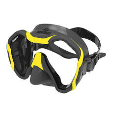 Beuchat Maxlux Evo Diving / Snorkelling Mask - Black/Yellow B-151521