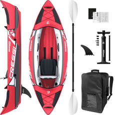Cressi Namaka 1 Man Inflatable Kayak - Red