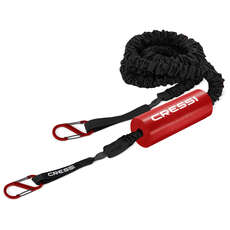 Cressi SUP Towing / Trailer Leash 8ft - Black/Red NQ005095