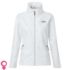 Gill Womens Pilot Inshore Sailing Jacket - White IN88JW