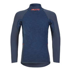 Musto Junior Flexlite Alumin 3 Wetsuit Top - Midnight/Marl 82079