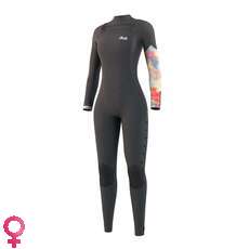 Mystic Womens Jayde 5/4Mm Chest-Zip Fullsuit Combinaison - Gris 220016