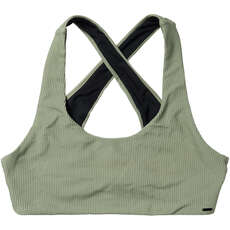 Mystic Womens Lana Bikini Top - Olive Green