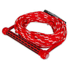 OBrien 1 Section Deep V Ski Combo Rope & Handle - Red/Black OBrien 1 Section Deep V Ski Combo Rope & Handle - Red/Black