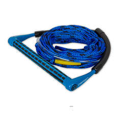 OBrien 4-Section Floating Poly-E Wake Rope and Handle - Blue