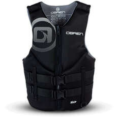 OBrien Traditional Wake Vest / Buoyancy Aid - Black/Grey
