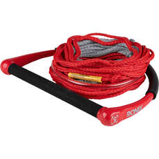 Ronix Combo 1.0 Wakeboard Rope and Handle Package - Red