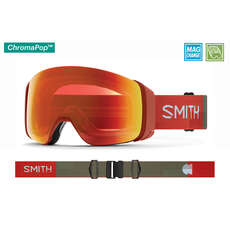 Smith 4D Mag Snow Goggles - Clay Red Landscape Chromapop Smith 4D Mag Snow Goggles - Clay Red Landscape Chromapop