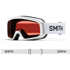 Smith Childs Rascal Snow Goggles - Blanc / Rose Cuivre Antibuée