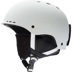 Casque De Snow Smith Holt - Blanc Mat