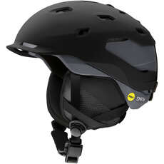 Casque De Snow Smith Quantum Mips Koyrod - Noir Mat / Charbon