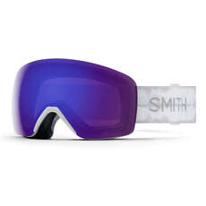 Smith Skyline Snow Goggles - Blanc Shibori Dye / Chromapop Violet Mirror
