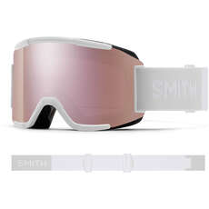 Smith Squad Snow Goggles - White Vapor / Chromapop Rose Gold Mirror