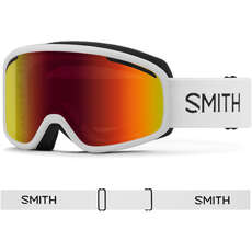 Smith Vogue Snow Goggles - Blanc / Rouge Solx Mirror Antibuée