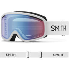 Smith Vogue Snow Goggles - Blanc / Bleu Sensor Mirror Antibuée