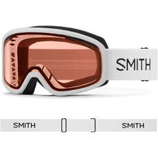 Smith Vogue Snow Goggles - Blanc / Rose Cuivre Antibuée