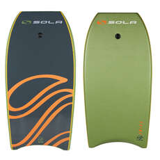 Sola 33" Juice EPS Core Bodyboard - Khaki/Graphite
