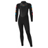 Sola Kids Fire 4/3mm Back Zip Wetsuit - Black A1509