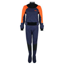 Typhoon Ladies Hendra Hinge Drysuit & Undersuit - Navy/Orange 100185