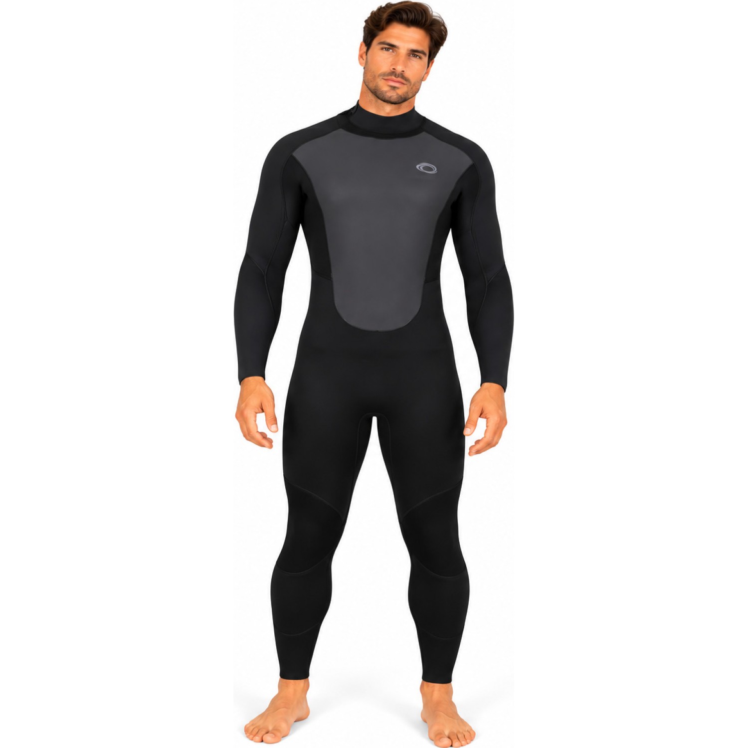 Typhoon Storm5 5/4mm BackZip Wetsuit - Black 251000