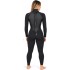 Typhoon Womens Storm5 5/4mm Backzip Wetsuit - Black 251010
