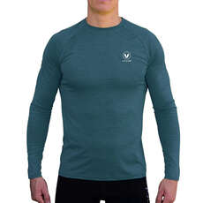 Vaikobi Tech Tee Long Sleeve UV50+ T-Shirt  - Ocean Blue VK-246
