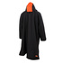 Zone3 Oversized Polar Fleece Parka Robe - Black/Orange CW21UOFP10