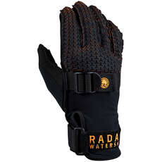 Radar Skis Hydro-A Inside-Out Glove - Matte Black/Orange