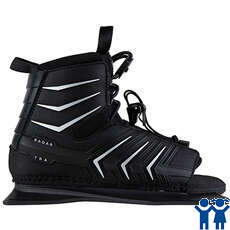 Radar Skis Kid's TRA Front Feather Frame Boot - Black