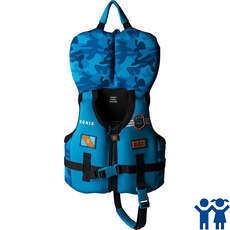 Ronix Boys Top Grom Infant/Toddler CGA Wake Vest - Blue Camo