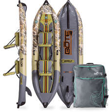 BOTE Zepplin Aero 12'6 Two Man Inflatable Kayak - Verge Camo