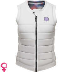 Mystic Womens Baloo Wake Boarding Impact Vest - OWhite / Reversible 230211