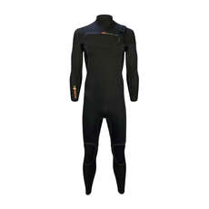 Sola Inferno 5/4mm GBS Chest Zip Wetsuit - Black A1501