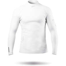 Zhik ECO Spandex Rash Guard Long Sleeve - White
