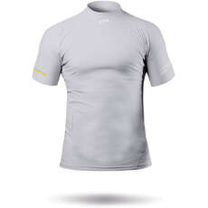 Zhik ECO Spandex Rash Guard Short Sleeve - Platinum DTP-0067
