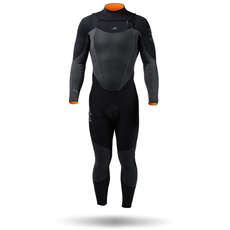 Zhik Viento 4/3mm GBS Chest Zip Fullsuit Wetsuit - Black STM-2500