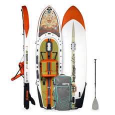 BOTE Rackham Aero 12'4 Pedal Drive Inflatable SUP - Bug Slinger BOTE Rackham Aero 12'4 Pedal Drive Inflatable SUP - Bug Slinger