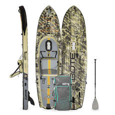 BOTE Rackham Aero 12'4 Pedal Drive Inflatable SUP - Verge Camo BOTE Rackham Aero 12'4 Pedal Drive Inflatable SUP - Verge Camo