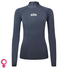Gill Womens ZenZero Rash Vest Long Sleeve - Dark Navy - 5109W