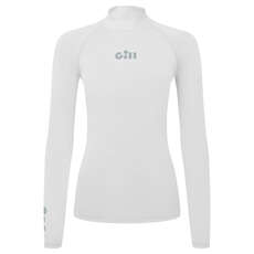 Gill Womens ZenZero Rash Vest Long Sleeve - White - 5109W