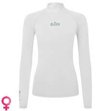 Gill Womens ZenZero Rash Vest Long Sleeve - White - 5109W