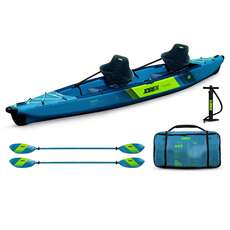 Jobe Tasman Inflatable Kayak  - High Presure / 2 Person - Green