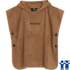 Mystic Brand Baby Robe Poncho  - Slate Brown 240422