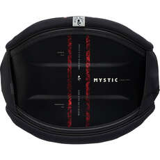 Mystic Majestic OS Waist Harness No Spreader Bar  - Black/Red