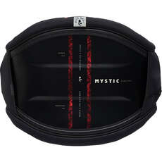 Mystic Majestic OS Waist Harness No Spreader Bar - Black/Red 240195