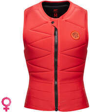 Mystic Womens Ruby Kite Boarding Impact Vest  - Sunset Red 230230