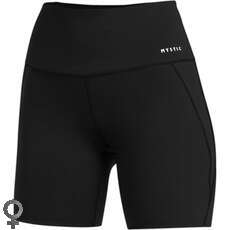 Mystic Womens Terri Quick Dry Biker Shorts - Black 240241 Mystic Womens Terri Quick Dry Biker Shorts - Black 240241