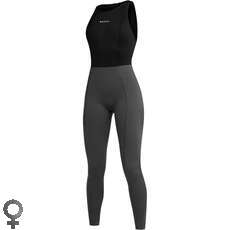 Mystic Womens Lunar 2/2mm Long Jane Wetsuit  - Black 240211