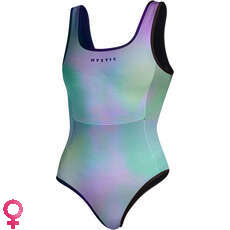 Mystic Womens Lunar Neoprene Swimsuit - Purple/Green 240220 Mystic Womens Lunar Neoprene Swimsuit - Purple/Green 240220